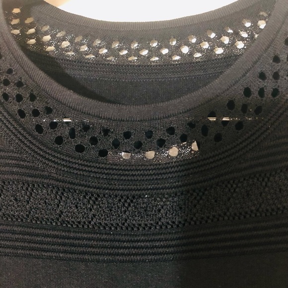 Last price drop-Chelsea28-Pointelle Sweater Dress - Picture 10 of 15